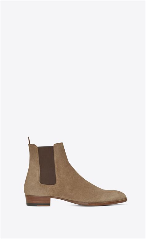 diamante boots ysl|WYATT chelsea boots in suede .